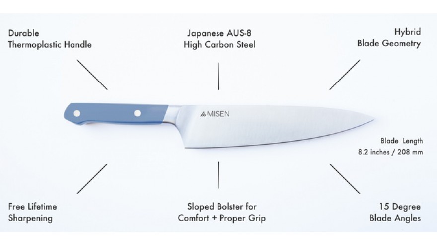 Misen Wants To Crowdfund A Knife For Your Life