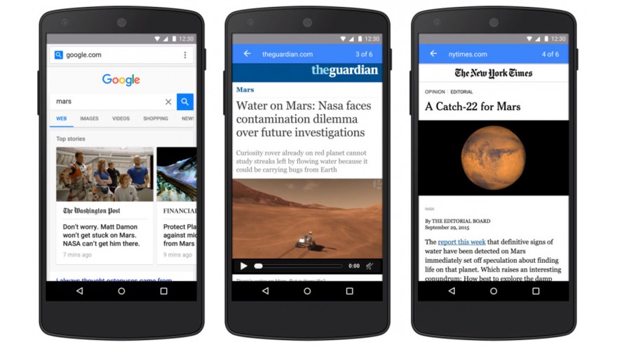 Google Introduces Accelerated Mobile Pages To Keep Content On The Web