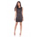 Little Black Mesh Dress T2-A4-13284