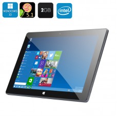 10.1 Inch Dual Tablet Windows 10 Android 5.1